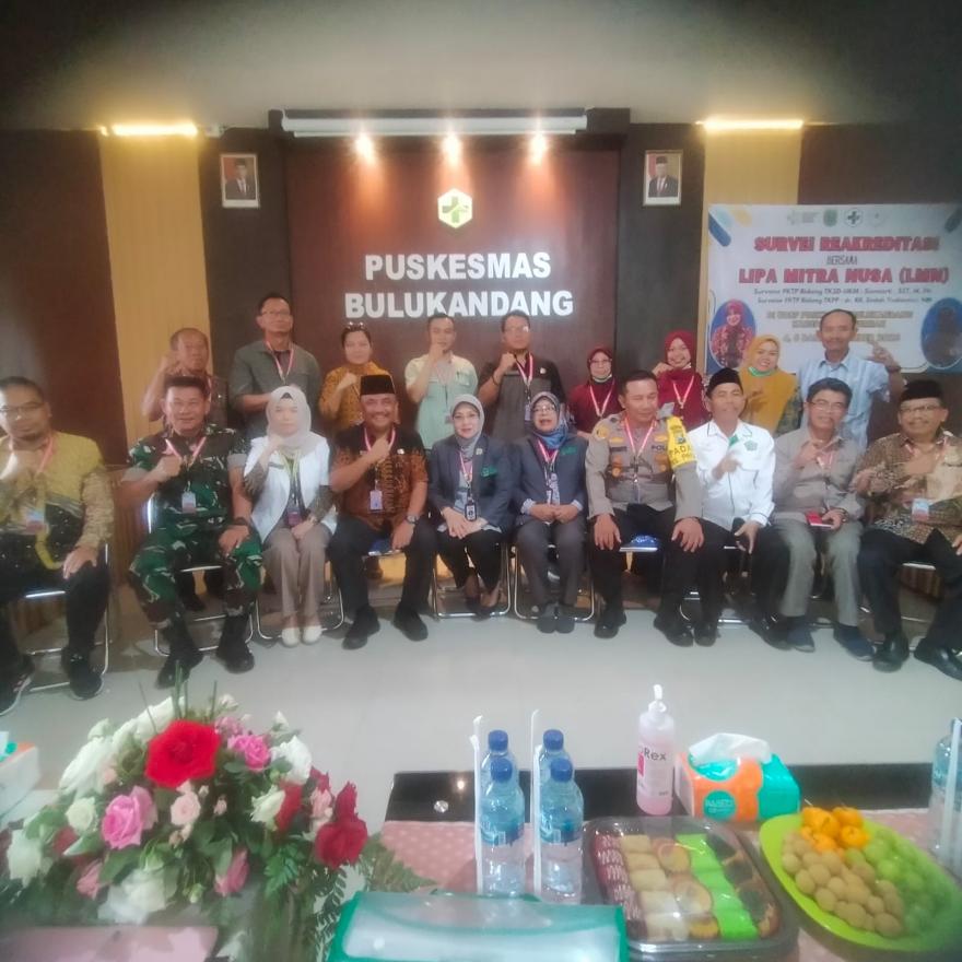 Partisipasi Lintor  dalam Agenda Rapat Reakreditasi Puskesmas Bulukandang kecamatan Prigen